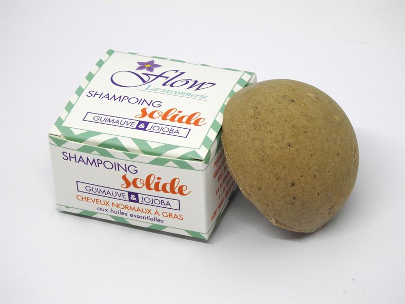 Shampoing solide sans sulfate